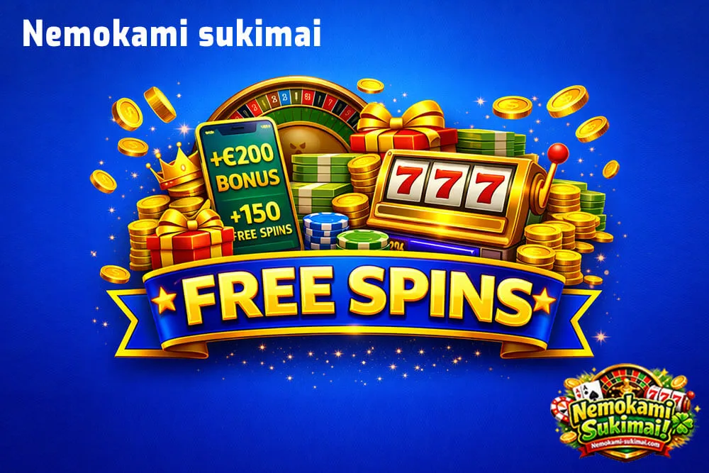 Didelis užrašas “Nemokami Sukimai"