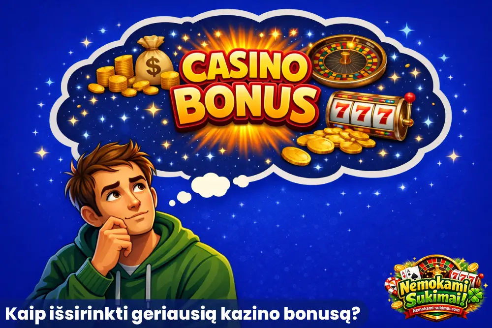 Lošėjas galvoja apie kazino bonusus