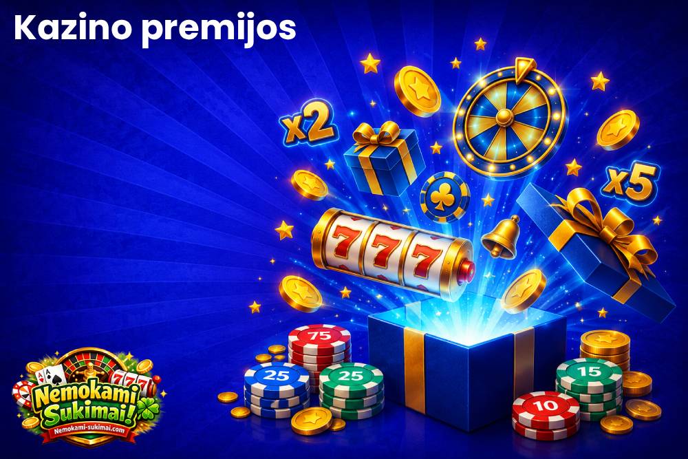 Premijos – galimybė laimėti daugiau